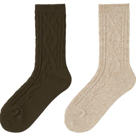 uniqlo socks wool review